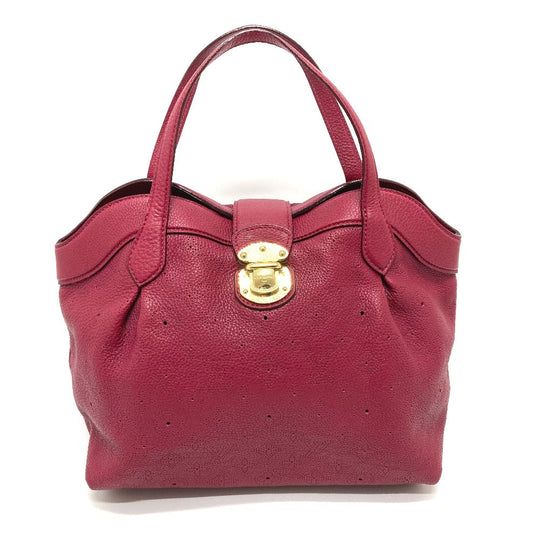 LOUIS VUITTON Handbag M93817 monogram mahina leather Red Monogram Mahina Thiells PM Women Used Authentic