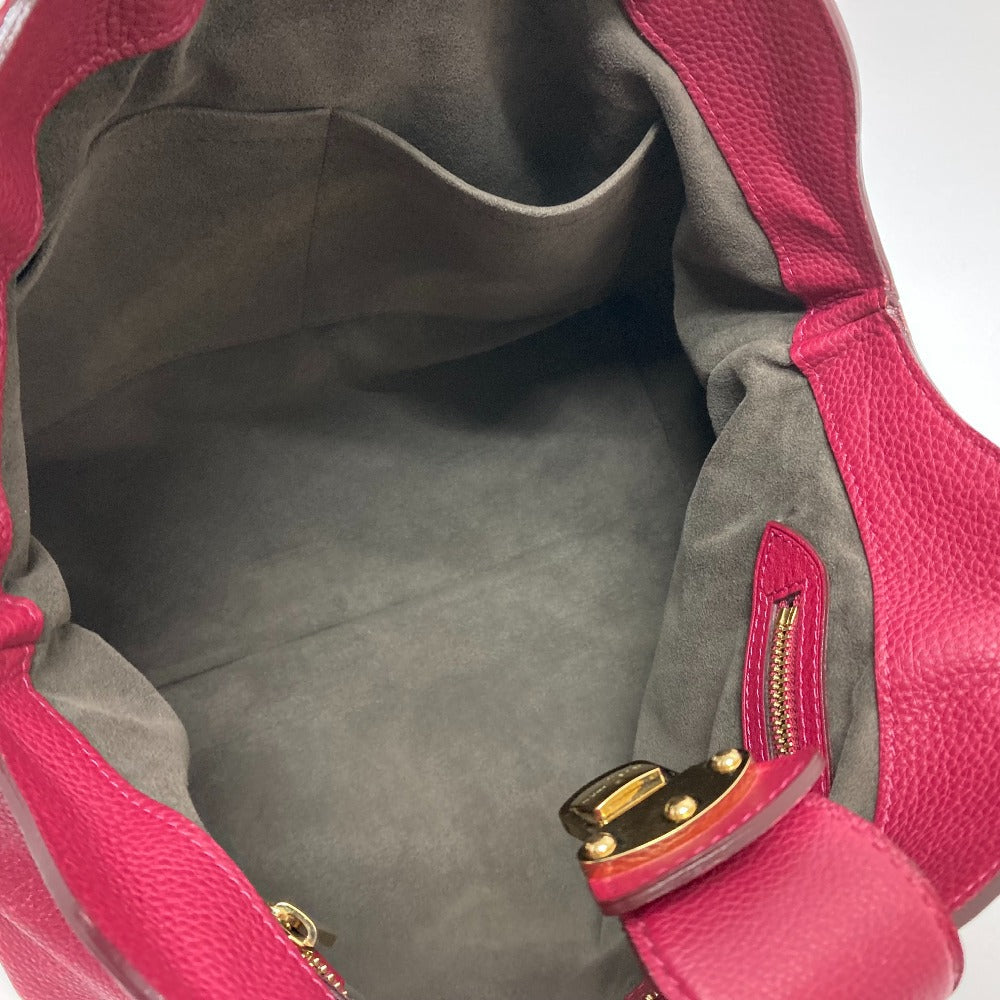 LOUIS VUITTON Handbag M93817 monogram mahina leather Red Monogram Mahina Thiells PM Women Used Authentic
