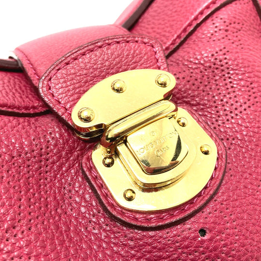 LOUIS VUITTON Handbag M93817 monogram mahina leather Red Monogram Mahina Thiells PM Women Used Authentic