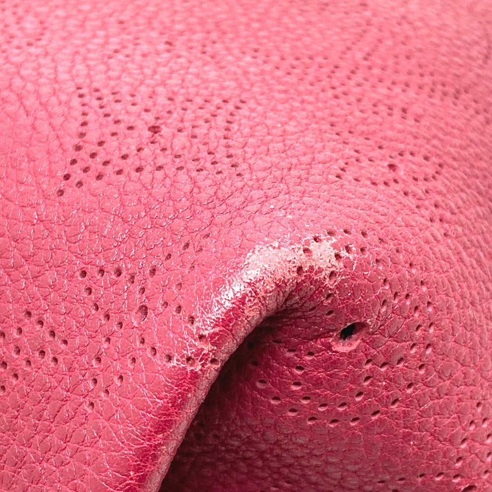 LOUIS VUITTON Handbag M93817 monogram mahina leather Red Monogram Mahina Thiells PM Women Used Authentic