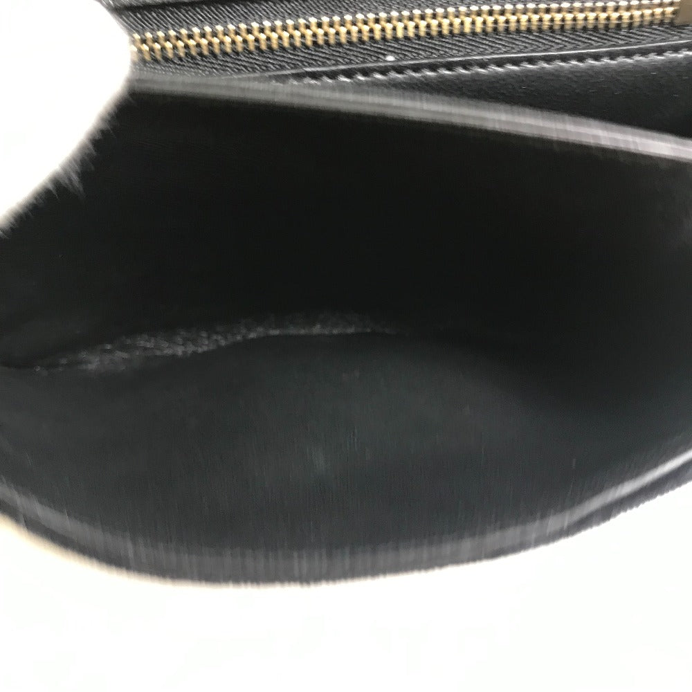 CELINE Shoulder Bag suede Black x multicolor Small C multi beads Women Used Authentic