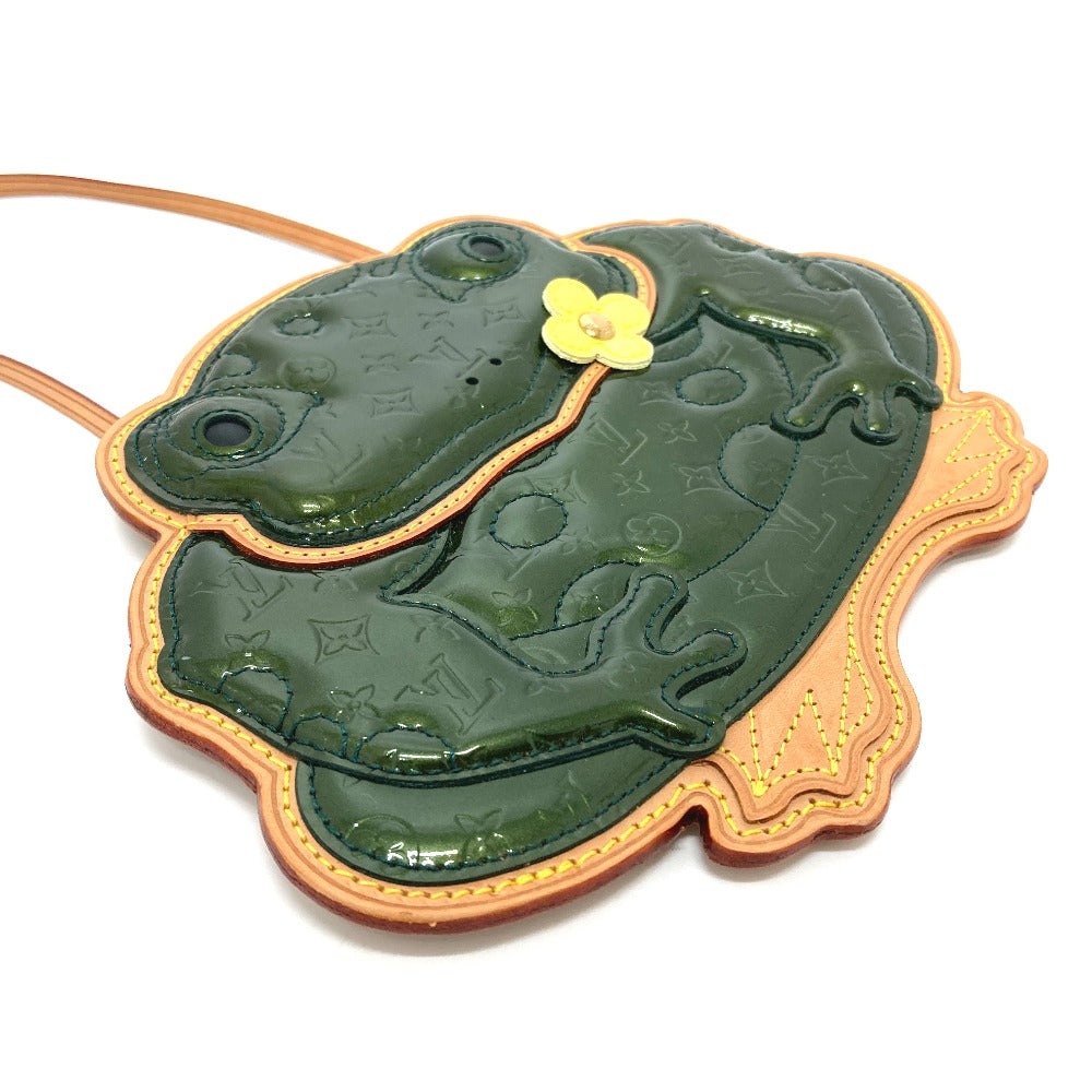 LOUIS VUITTON Shoulder Bag ‚l92269 Monogram Vernis green Monogram Vernis Conte de Fe Women Used Authentic