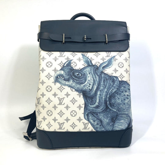 LOUIS VUITTON Backpack M54125 Monogram savanna canvas white Monogram savanna Backpack mens Used Authentic