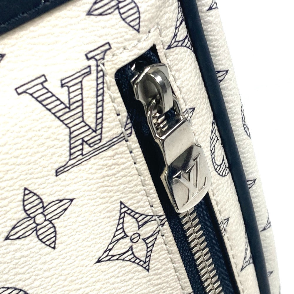 LOUIS VUITTON Backpack M54125 Monogram savanna canvas white Monogram savanna Backpack mens Used Authentic