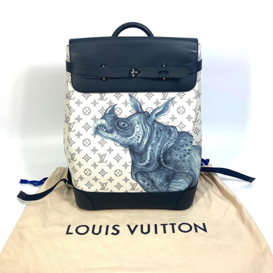 LOUIS VUITTON Backpack M54125 Monogram savanna canvas white Monogram savanna Backpack mens Used Authentic