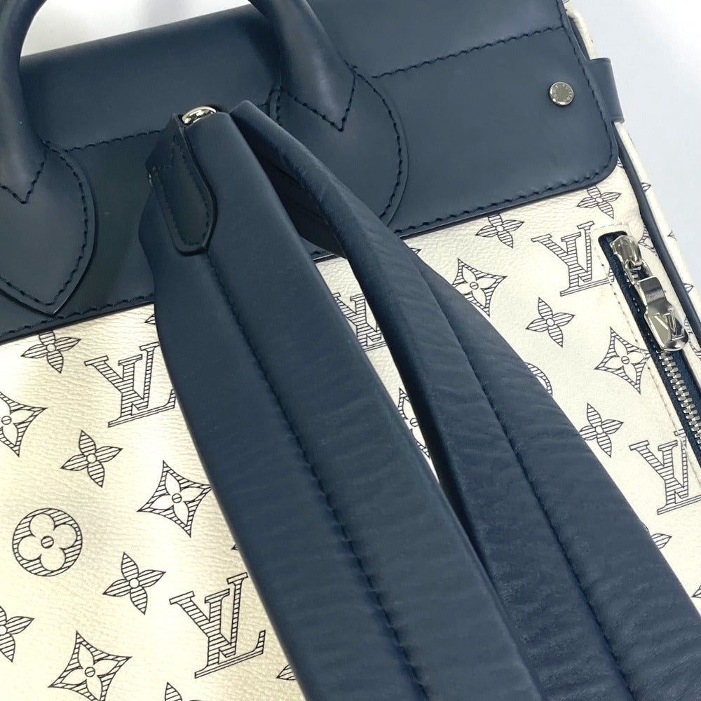 LOUIS VUITTON Backpack M54125 Monogram savanna canvas white Monogram savanna Backpack mens Used Authentic