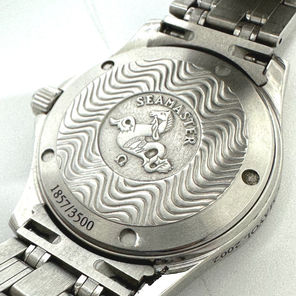 OMEGA Watches Mechanical Automatic 2508.80 Stainless Steel Silver Jacques Mayol 2002 Seamaster chronometer blue dial