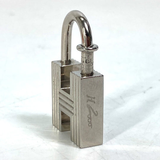 HERMES Pendant top metal Silver H motif The first step of the new century Limited to 2000 Women Used Authentic