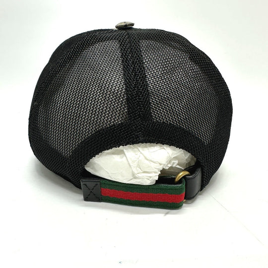 GUCCI cap 426887 GG Supreme Canvas beige Print GG mens 58 Used Authentic