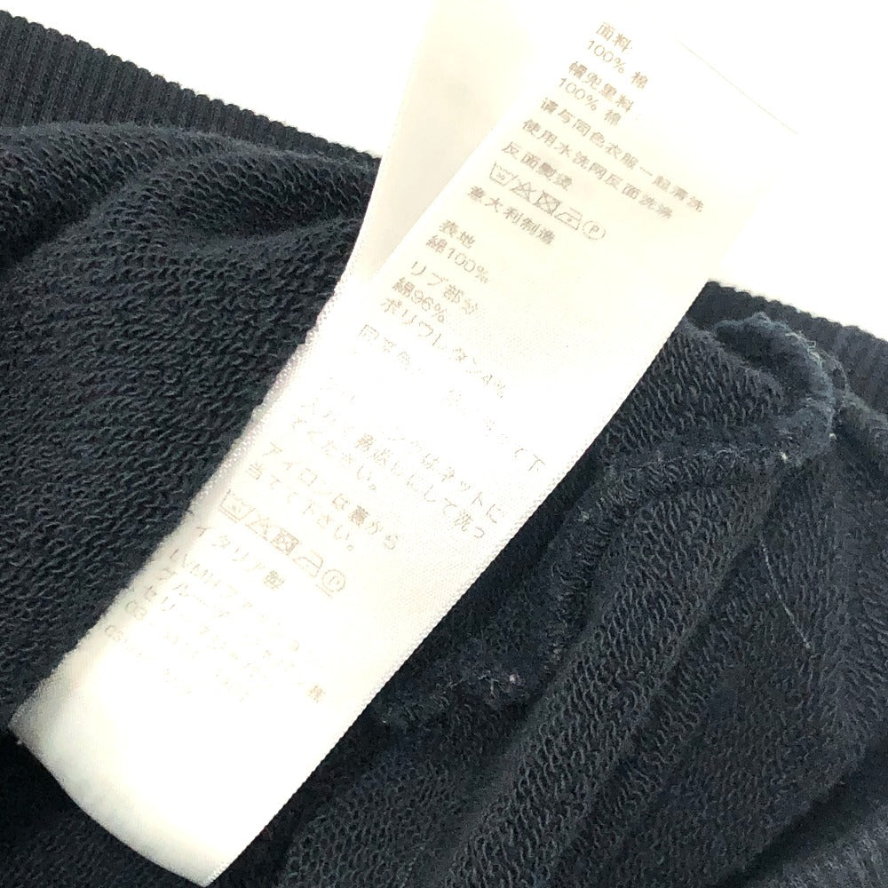 CELINE Hoodie 2Y468670Q cotton black logo laces Hoodie mens XS Used Authentic