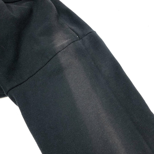 CELINE Hoodie 2Y468670Q cotton black logo laces Hoodie mens XS Used Authentic
