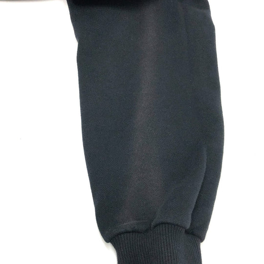 CELINE Hoodie 2Y468670Q cotton black logo laces Hoodie mens XS Used Authentic