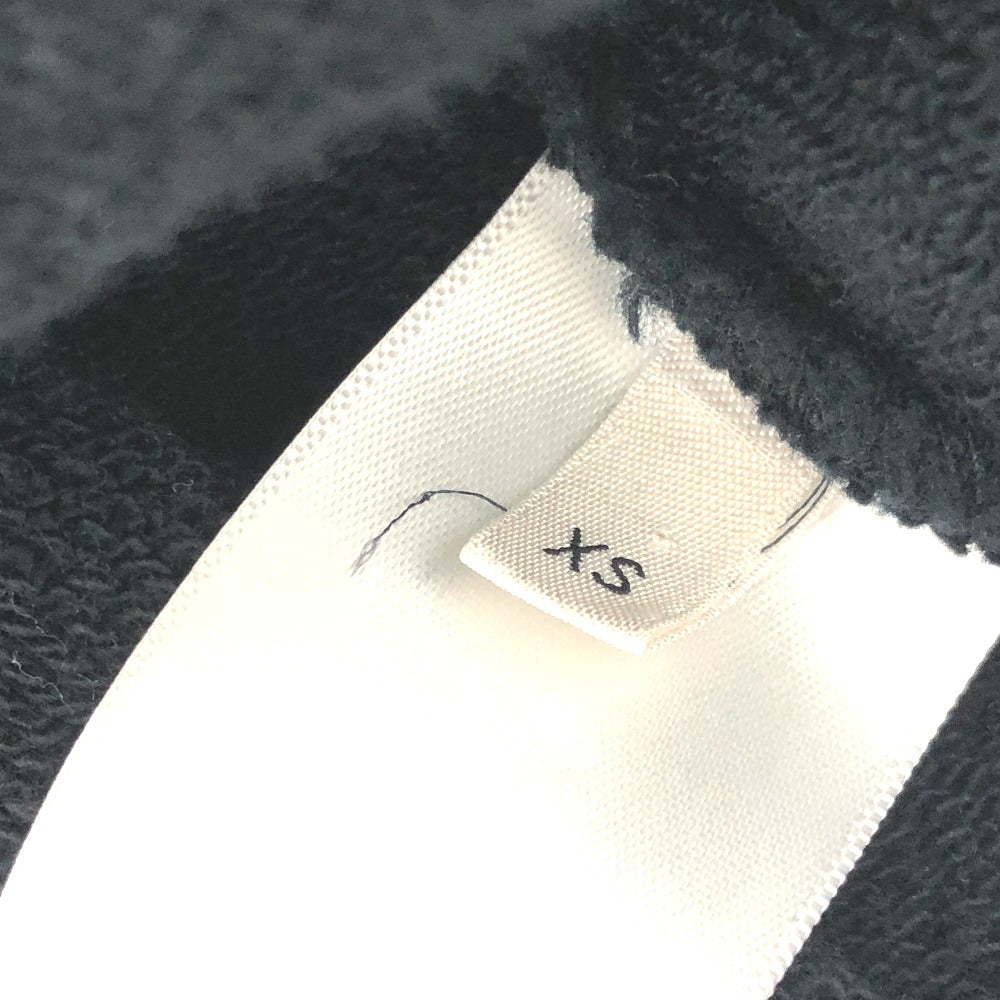 CELINE Hoodie 2Y468670Q cotton black logo laces Hoodie mens XS Used Authentic