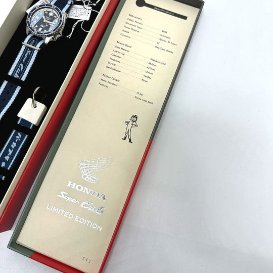 SEIKO Watches Mechanical Automatic 4R36-15A0 Stainless Steel, Nylon Belt Silver Seiko 5 super cub blue dial mens Used Authentic