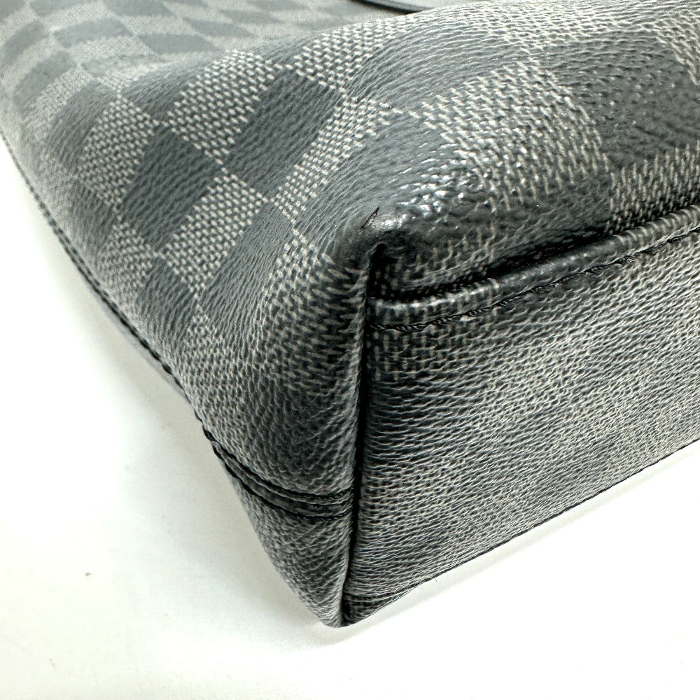 LOUIS VUITTON Tote Bag N40000 Damier Grafitto Canvas black Damier Grafitte Anton mens Used Authentic