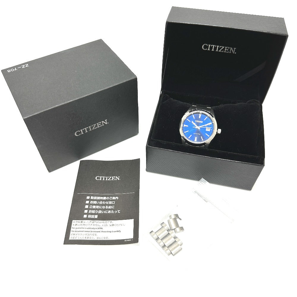 CITIZEN Watches Mechanical Automatic NB1050-59L Stainless Steel Silver mechanical Navy dial