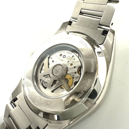 CITIZEN Watches Mechanical Automatic NB1050-59L Stainless Steel Silver mechanical Navy dial