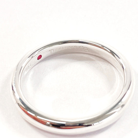 TIFFANY&Co. Ring Silver925, Ruby Silver El Saperetti Stacking band