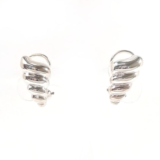 TIFFANY&Co. Earring Silver Silver vintage Twist