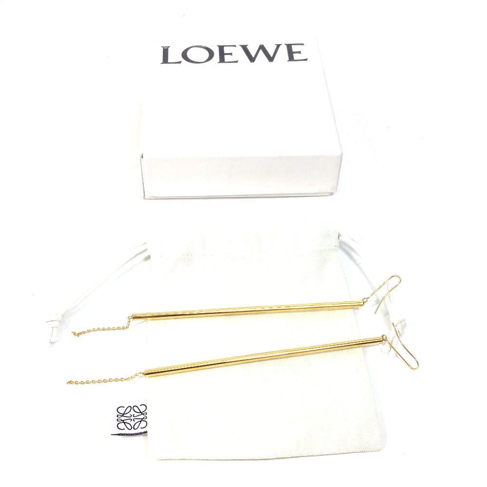 LOEWE Pierce 101.18.001 Gold Plated gold stick Women Used Authentic