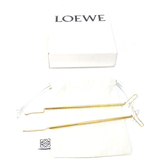 LOEWE Pierce 101.18.001 Gold Plated gold stick Women Used Authentic