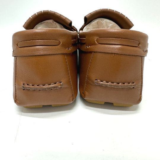 GUCCI loafers 575642 leather Brown Interlocking G 7