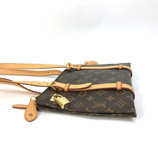 LOUIS VUITTON Shoulder Bag M41210 Monogram canvas Brown Monogram carrousel Women Used Authentic