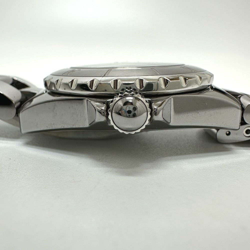CHANEL Watches Quartz H2978 ceramic Silvertype J12 Chromatic gray dial Women Used Authentic