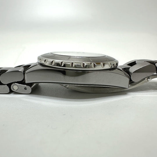 CHANEL Watches Quartz H2978 ceramic Silvertype J12 Chromatic gray dial Women Used Authentic