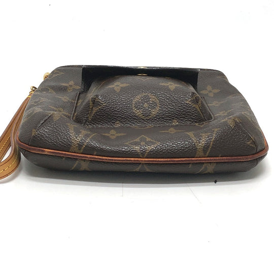 LOUIS VUITTON Pouch M51901 Monogram canvas Brown Monogram Partition Women Used Authentic
