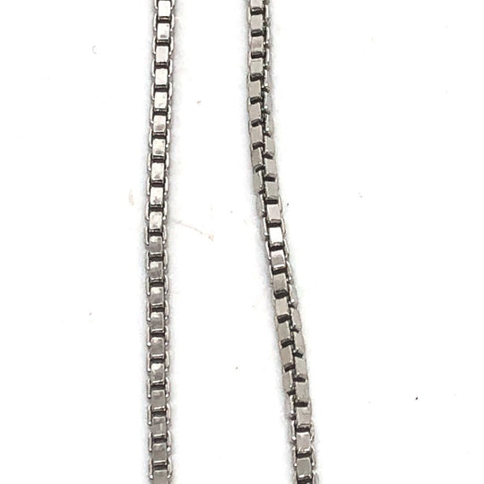 Dior Necklace metal blue Trotter Number 2 plate Women Used Authentic
