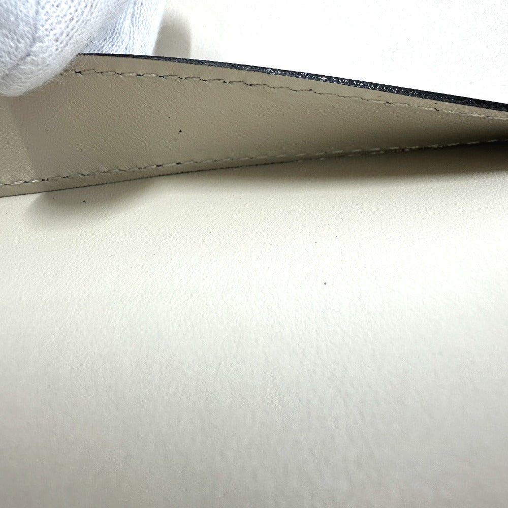 Valextra Notebook cover leather blue Women Used Authentic