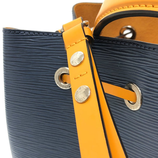 LOUIS VUITTON Shoulder Bag M53610 Epi Leather Navy Epi Neonoe Women Used Authentic