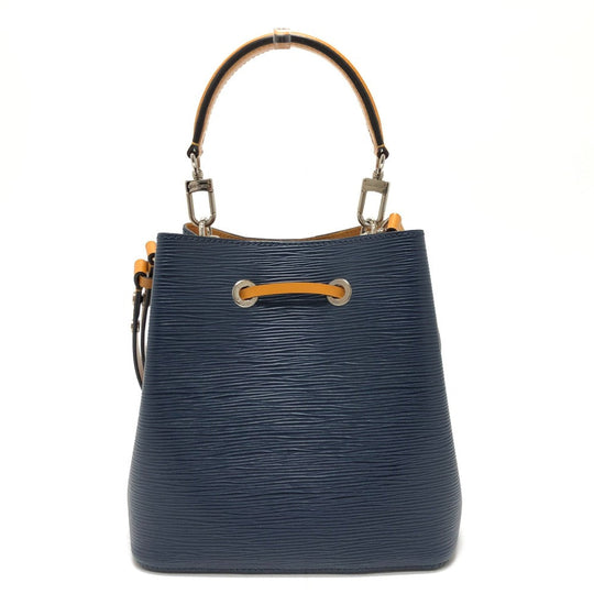 LOUIS VUITTON Shoulder Bag M53610 Epi Leather Navy Epi Neonoe Women Used Authentic
