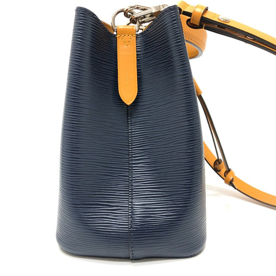 LOUIS VUITTON Shoulder Bag M53610 Epi Leather Navy Epi Neonoe Women Used Authentic