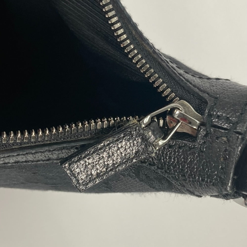 GUCCI Shoulder Bag 114272 GG canvas black GG mens Used Authentic