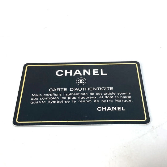 CHANEL Handbag leather white CC COCO Mark Bag Wild stitch Women Used Authentic