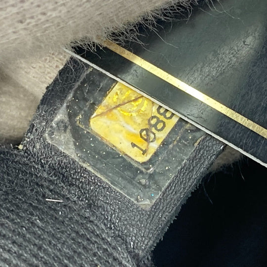 CHANEL Shoulder Bag leather black CC COCO Mark Matrasse quilting Women Used Authentic