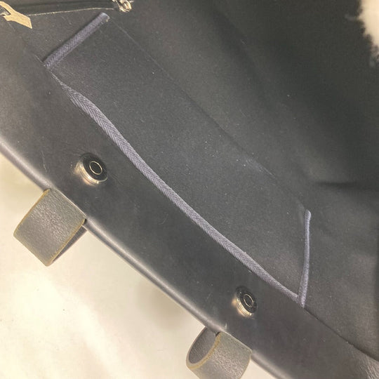HERMES Tote Bag Canvas / leather black Herbag Cabass GM unisex(Unisex) Used Authentic