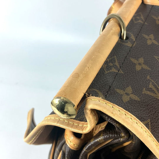 LOUIS VUITTON Boston Duffel bag M41140 Monogram canvas Brown Monogram Sac chasse mens Used Authentic