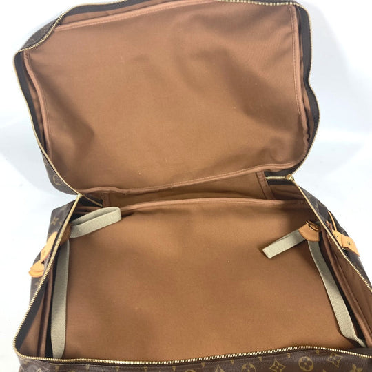 LOUIS VUITTON Boston Duffel bag M41140 Monogram canvas Brown Monogram Sac chasse mens Used Authentic