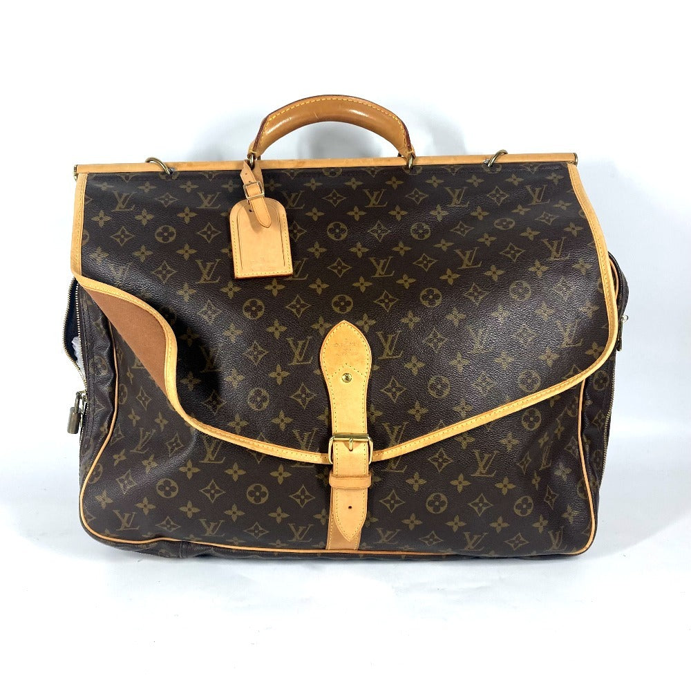 LOUIS VUITTON Boston Duffel bag M41140 Monogram canvas Brown Monogram Sac chasse mens Used Authentic