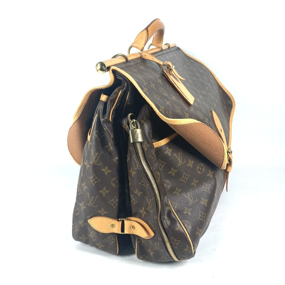 LOUIS VUITTON Boston Duffel bag M41140 Monogram canvas Brown Monogram Sac chasse mens Used Authentic
