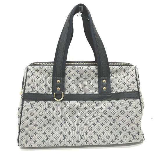LOUIS VUITTON Boston Duffel bag M92211 Monogram mini canvas blue Josephine GM Women Used Authentic