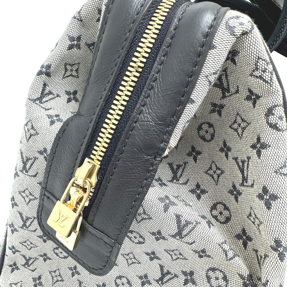 LOUIS VUITTON Boston Duffel bag M92211 Monogram mini canvas blue Josephine GM Women Used Authentic