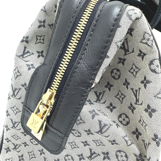 LOUIS VUITTON Boston Duffel bag M92211 Monogram mini canvas blue Josephine GM Women Used Authentic