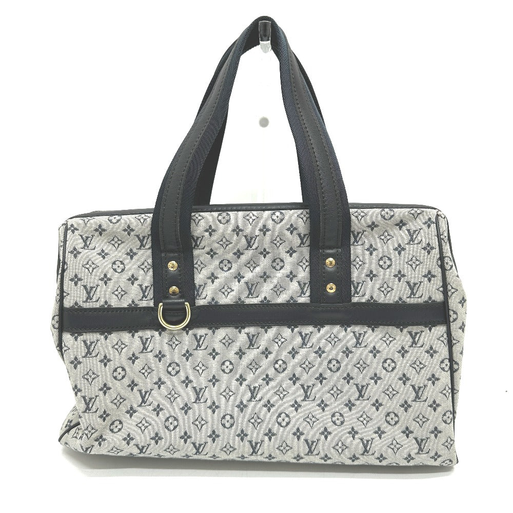 LOUIS VUITTON Boston Duffel bag M92211 Monogram mini canvas blue Josephine GM Women Used Authentic