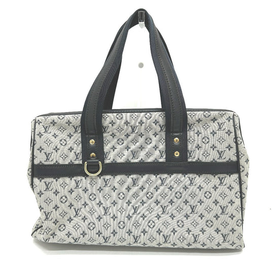 LOUIS VUITTON Boston Duffel bag M92211 Monogram mini canvas blue Josephine GM Women Used Authentic