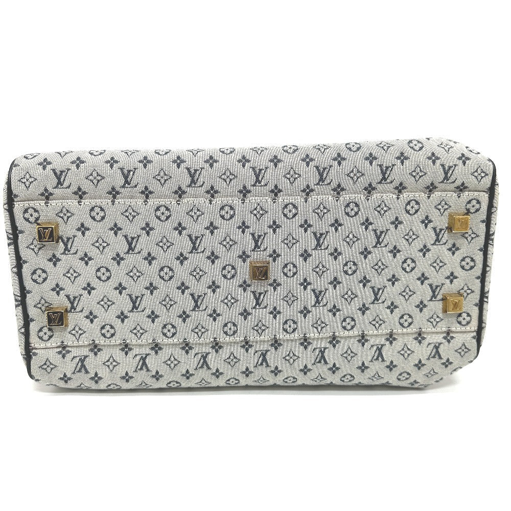 LOUIS VUITTON Boston Duffel bag M92211 Monogram mini canvas blue Josephine GM Women Used Authentic
