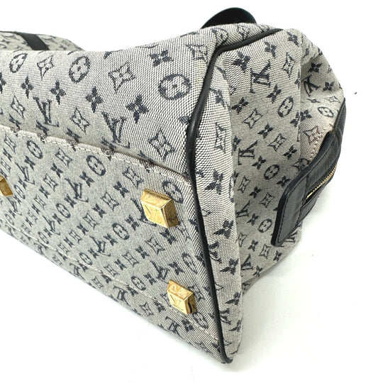 LOUIS VUITTON Boston Duffel bag M92211 Monogram mini canvas blue Josephine GM Women Used Authentic
